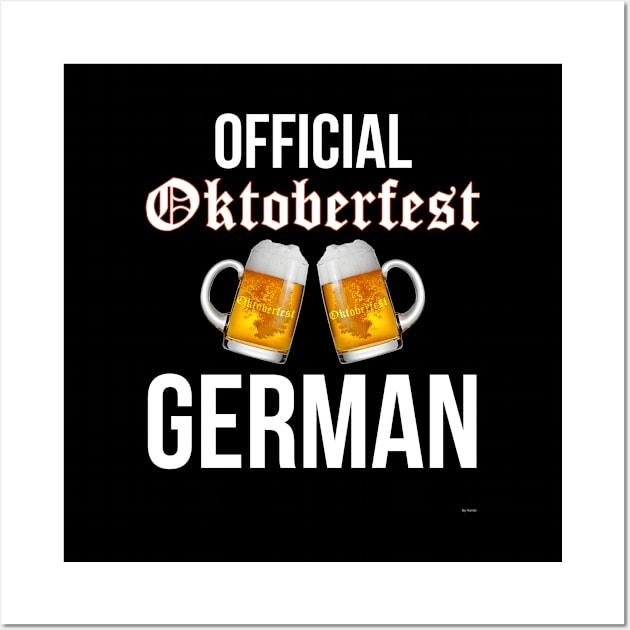 Official Oktoberfest German - Oktoberfest Octoberfest Wall Art by giftideas